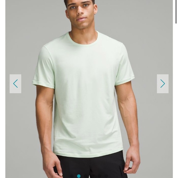 NWOT Lululemon Mens 5 Year Basic T-Shirt, Kohlrabi Green, size XS - Picture 1 of 8